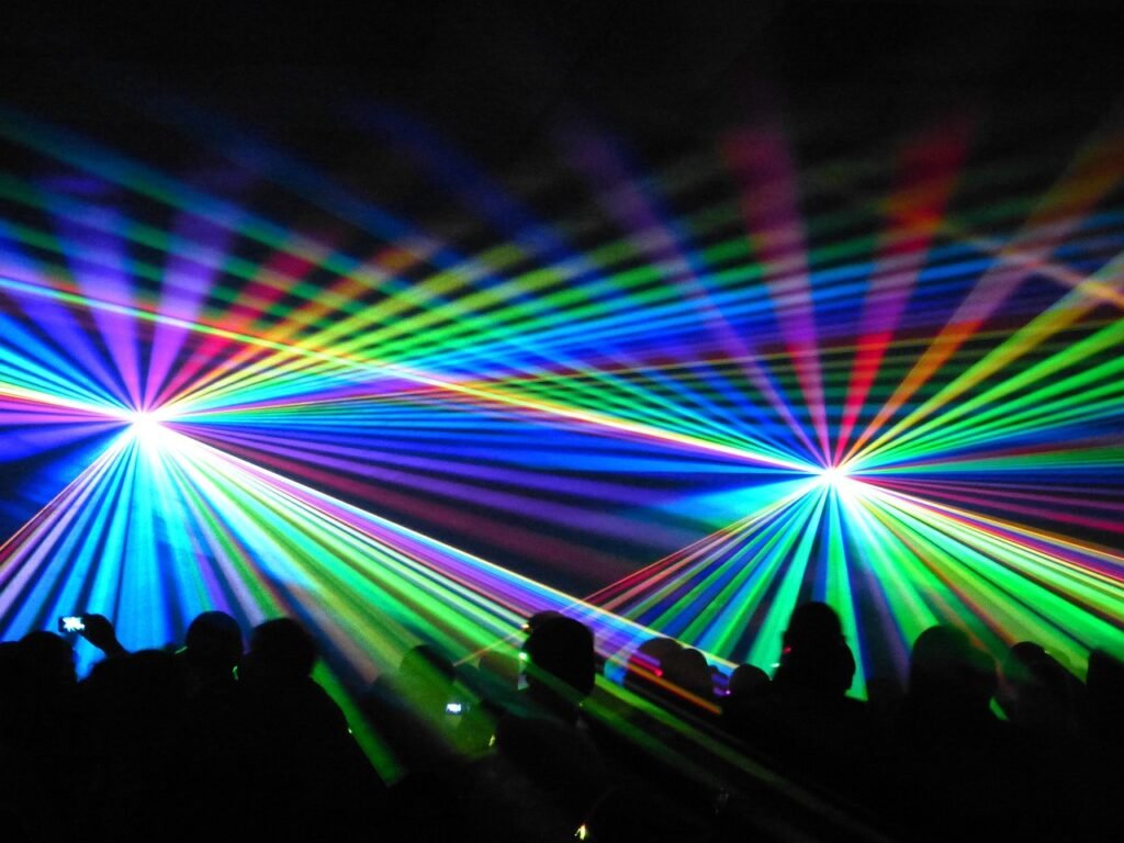 laser, show, laser show, multicoloured, coloured, light, artificial light, light show, to celebrate, light rays, optics, beam, shine, laser, laser, laser, laser, laser, show, light show