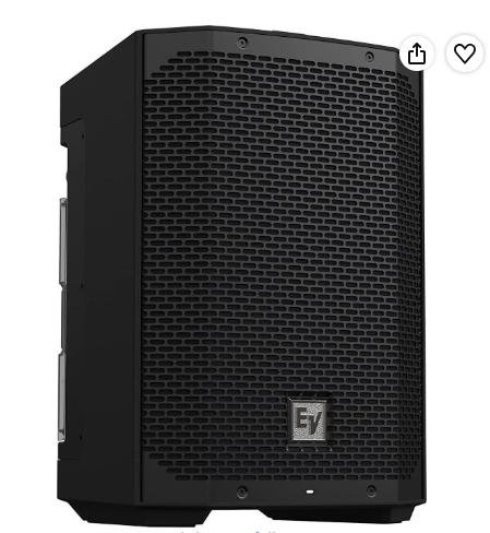 Electro-Voice Everse 8 Battery Powered Weatherized Pa Speaker